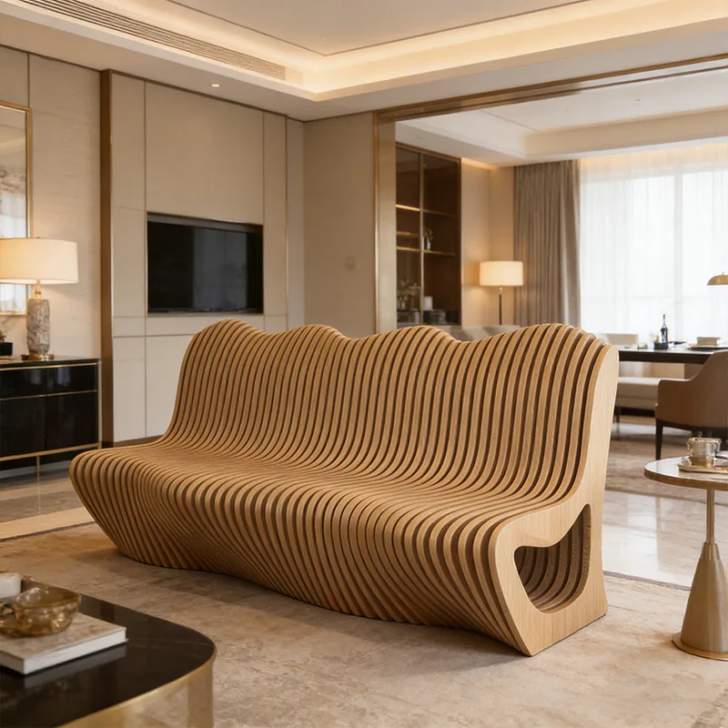 CHINOR Pioneers Parametric Furniture Collection, algoritmo digitalaren diseinua eta beira-zuntzezko artisautza konposatuak fusionatzen ditu